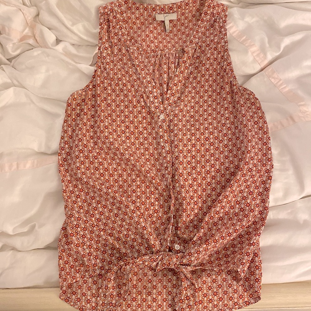 Joie sleeveless blouse, size S